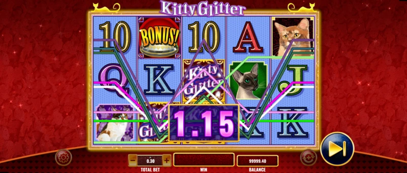 Kitty Glitter slot demo
